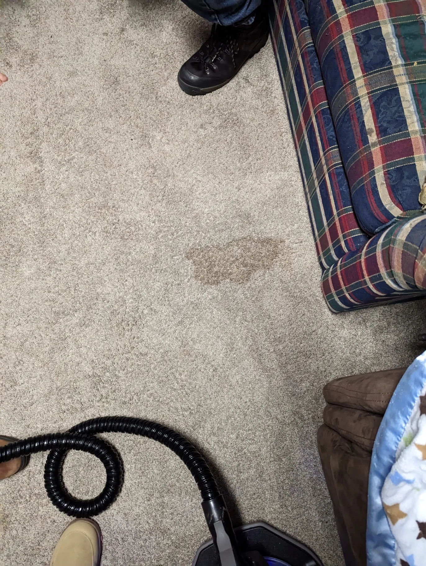 Floors before cleaning