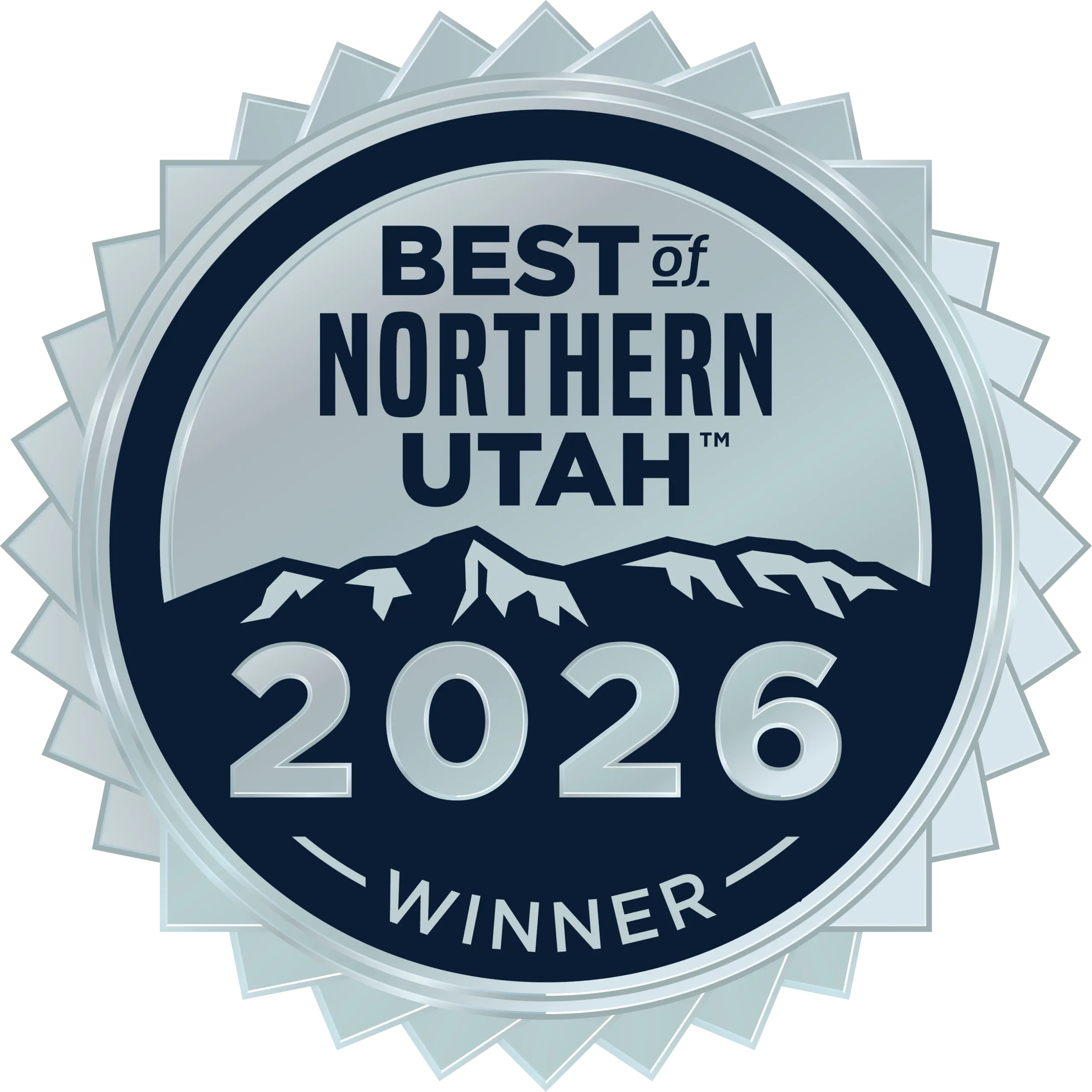 Best of Northern Utah 2026 Winner medallion